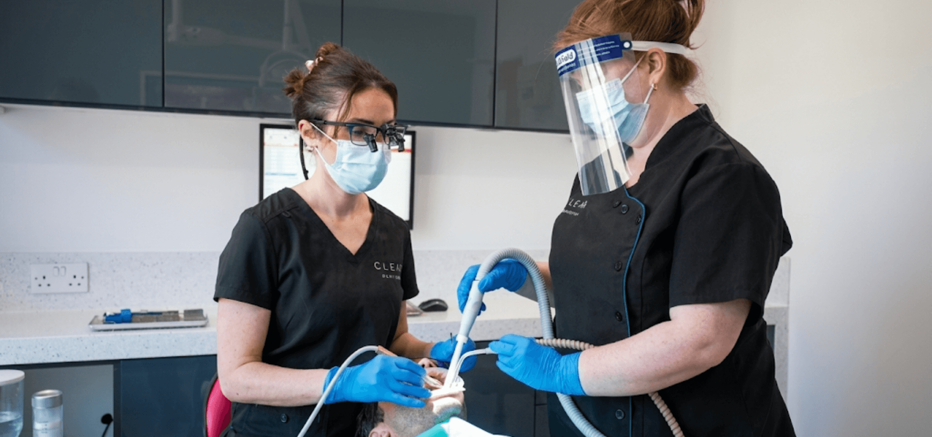 The clinical team treating a patient